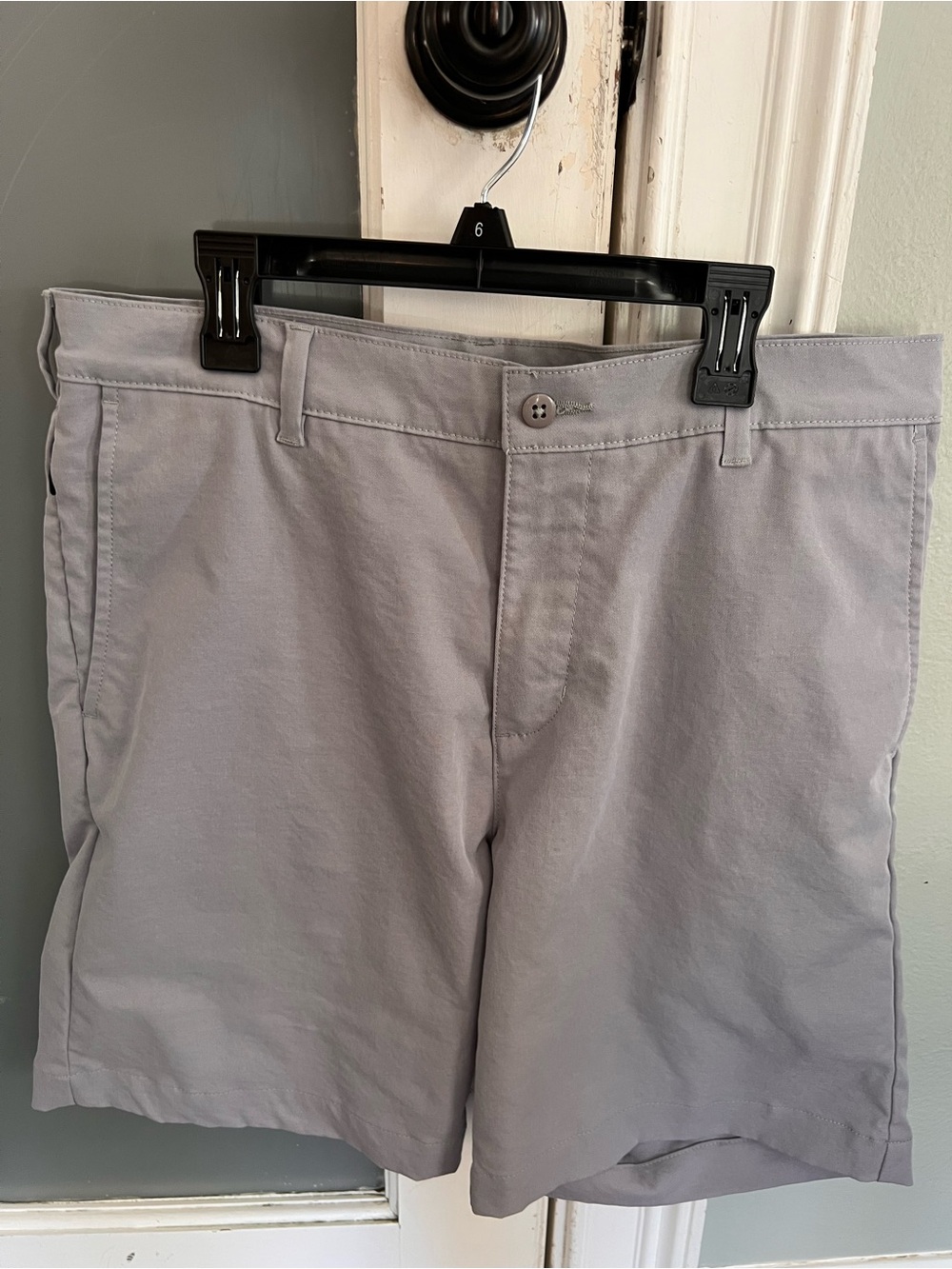 Daniel Cremieux Light Gray Athletic Chino Shorts